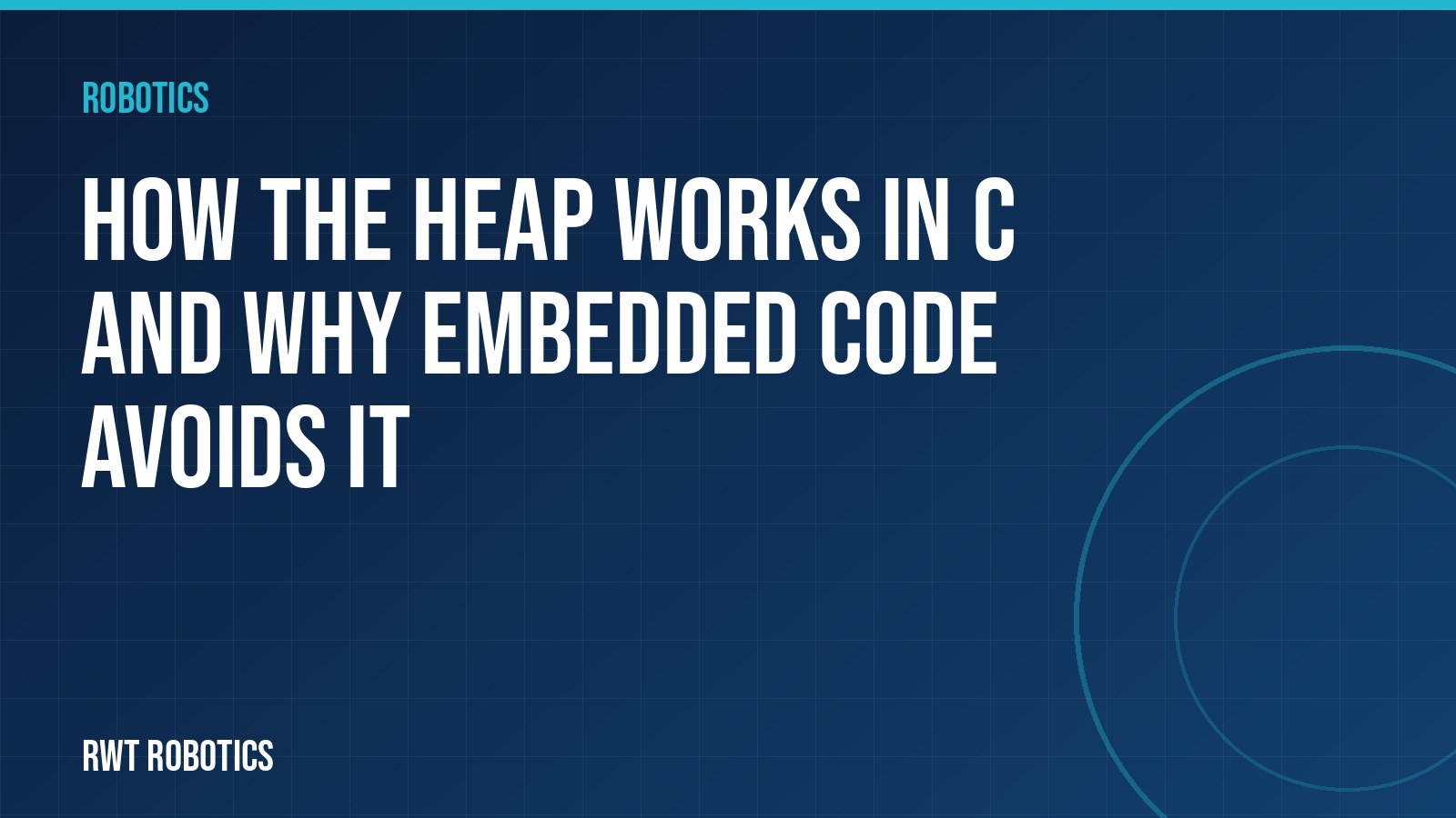 How the Heap Works in C and Why Embedded Code Avoids It