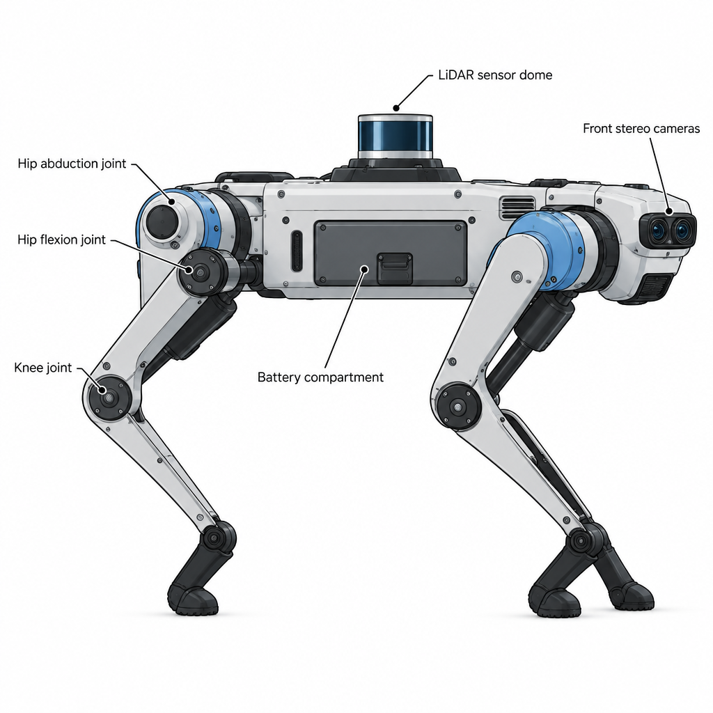 Quadruped Anatomy Diagram